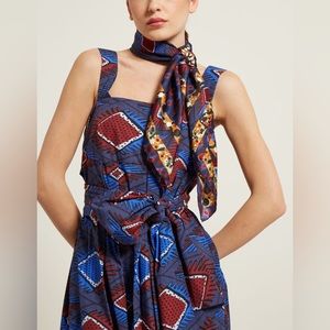 MaxMara Multicolor Patterned Scarf